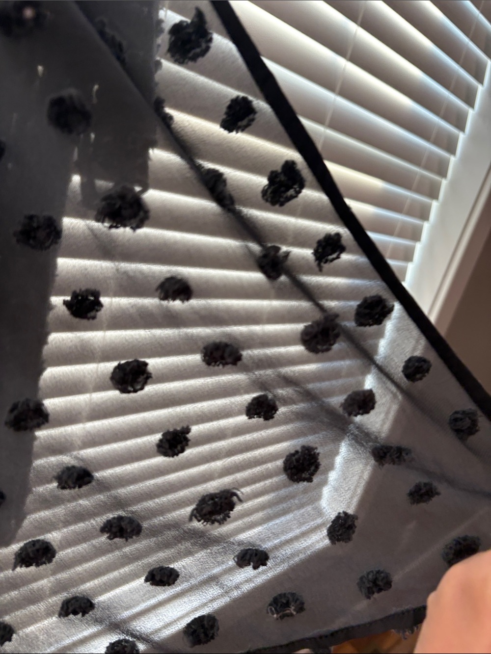 Maurice’s Gray Polka Dot Cardigan - Picture 4 of 5